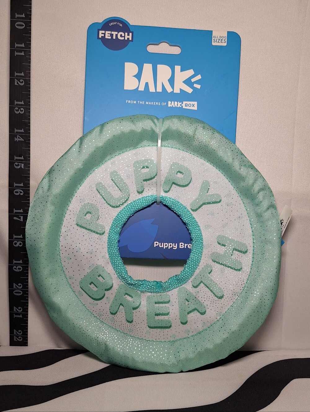 NWT Bark Puppy Breath Mint Dog Toy All Dog Sizes